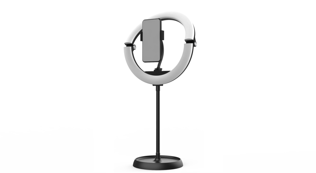 10 inch selfie ring light black seming-2