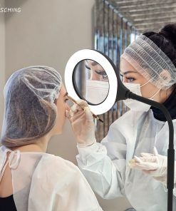 Seming 10 Inch magnifying ring lamp application　make up