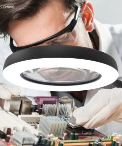 Anwendung der Lupenlampe