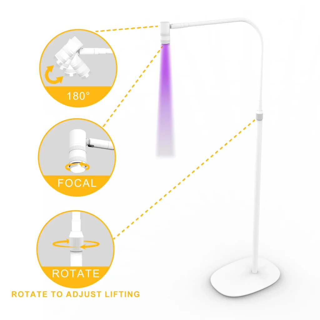 Seming UV-Wimpernverlängerungslampe mit UV-Wimpernlampe