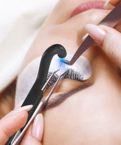 seming pinzetta uv applicazione lampada ciglia con estensioni ciglia