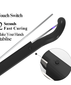 seming pinzetta lampada uv touch switch con 2 secondi di polimerizzazione rapida per l'estensione delle ciglia uv