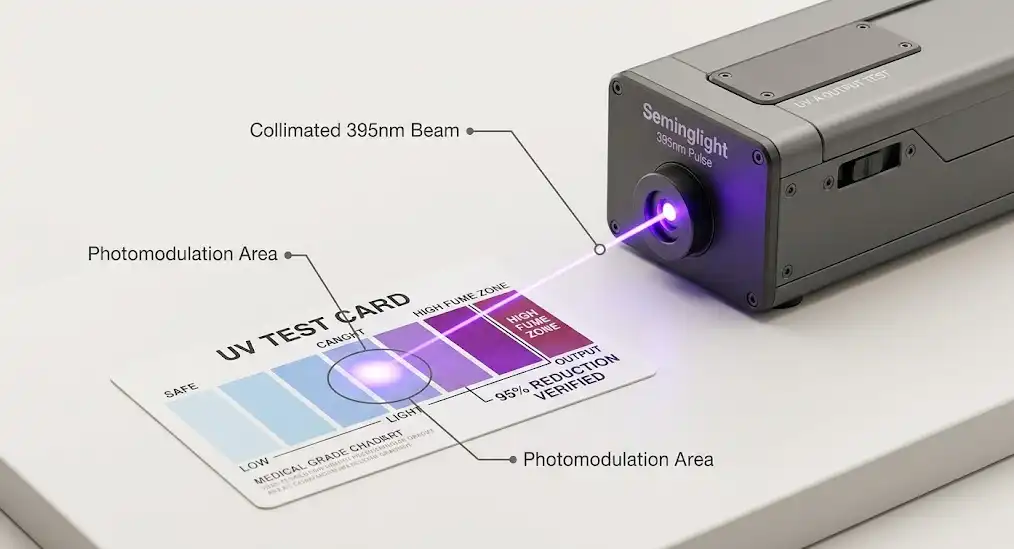 Wavelength Precision Test Chart