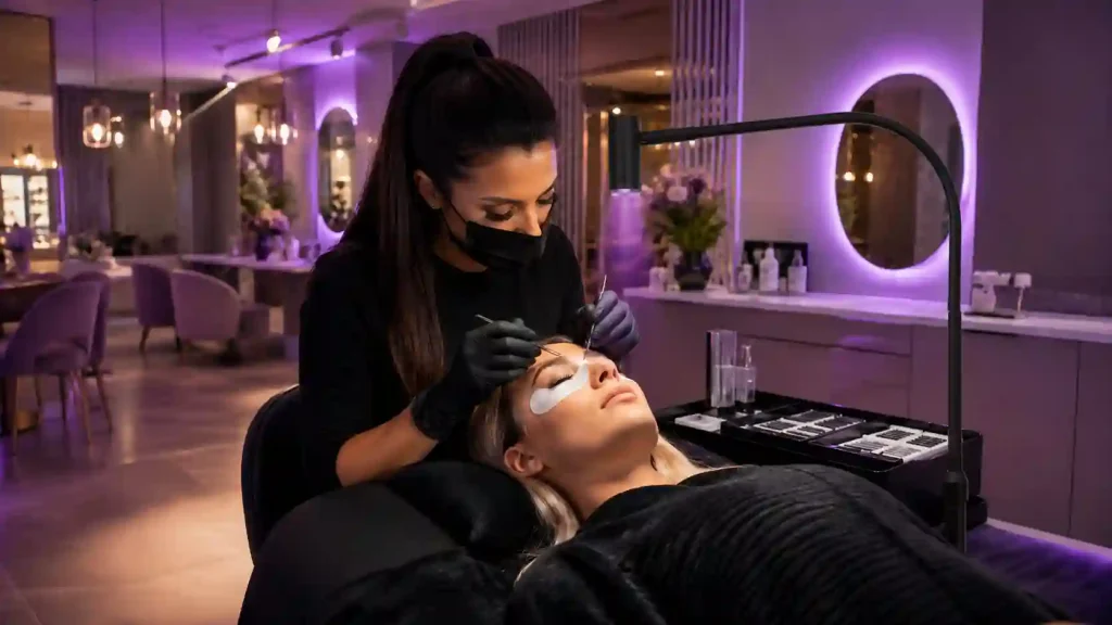 Einführung der UV-Wimpern-Salon-Kette