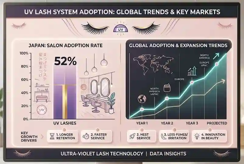UV lash system trends
