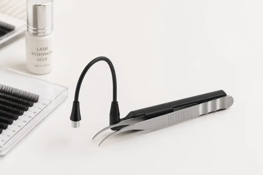 Professional eyelash extension lamp for lash technicians